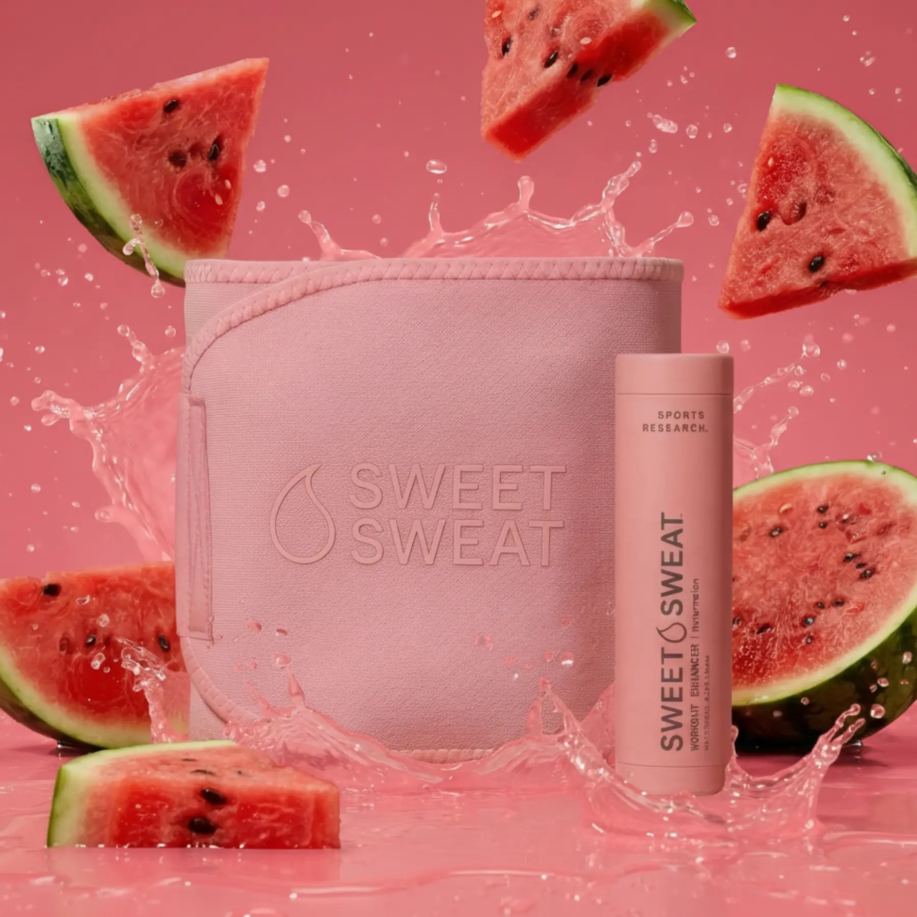 Watermelon Gel (6.4oz) + Matte Pink Waist Trimmer Bundle